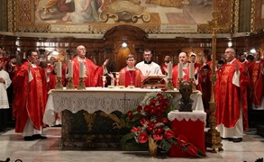 Proslava bl. Alojzija Stepinca u Hrvatskoj crkvi sv. Jeronima u Rimu